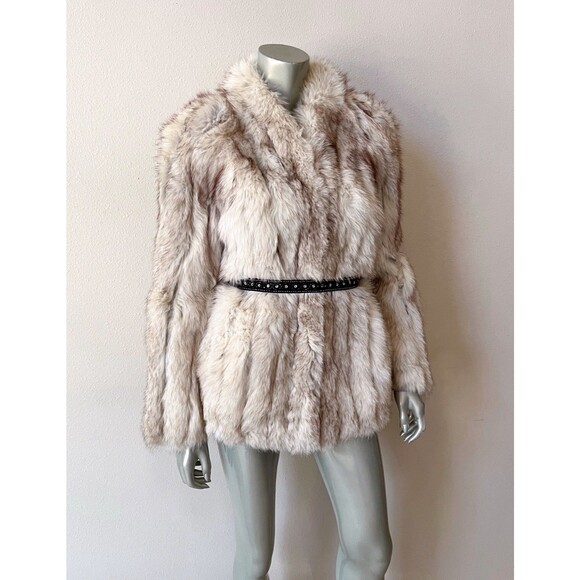 Vintage Saga Fox Fur And Leather Coat Women’s Medium - Picture 13 of 15